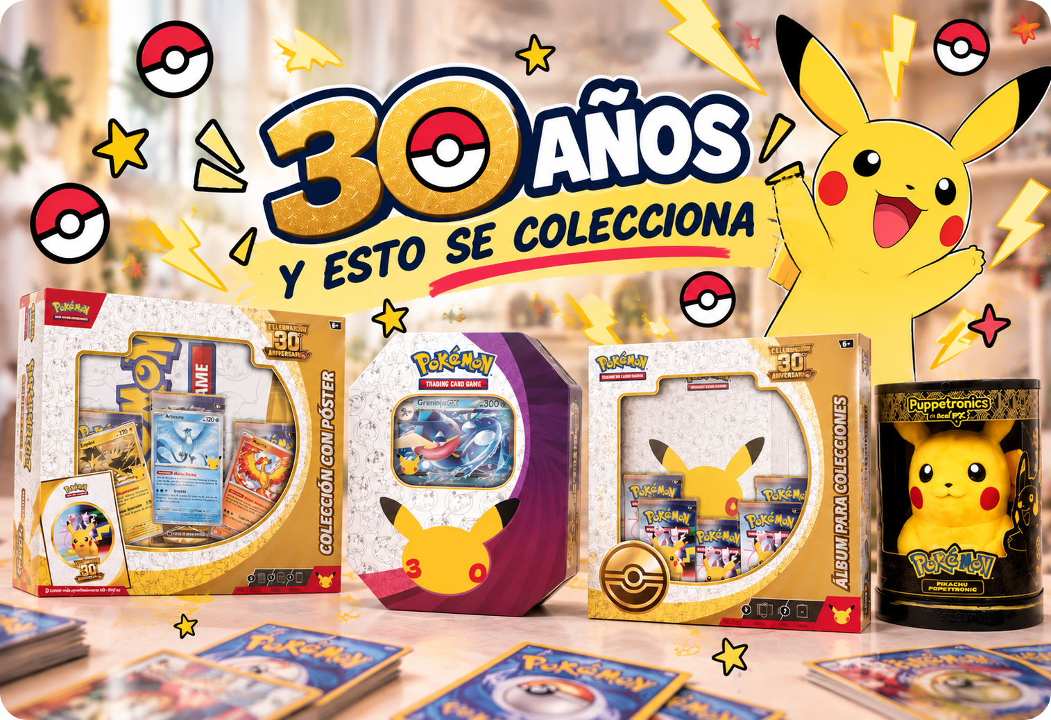 pokemon 30 aniversario